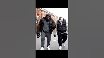 Big foot vlogs Roadman In London #bigfoot #ai #veo3 #gemini #vlog