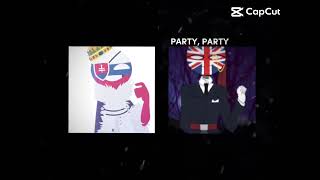 Disco Disco Party Party Meme Countryhumans Slovakia And Uk
