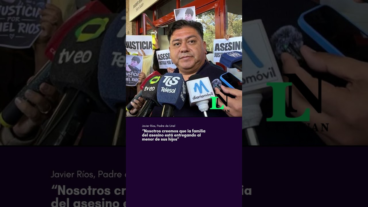 “Nosotros creemos que la familia del asesino está entregando al menor de sus hijos”