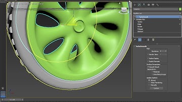Modeling a wheel in 3ds max
