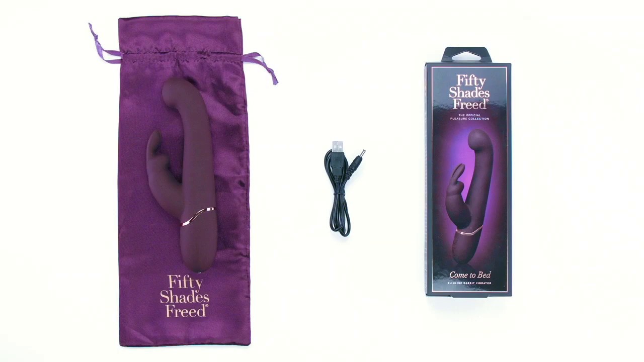 Fifty Shades Freed Come To Bed Rechargeable Slimline