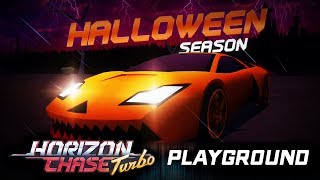 Horizon Chase Turbo (PC) - HALLOWEEN PLAYGROUND SEASON Gameplay