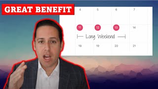 Do YOU Want 3 Day Weekends? Work HERE!