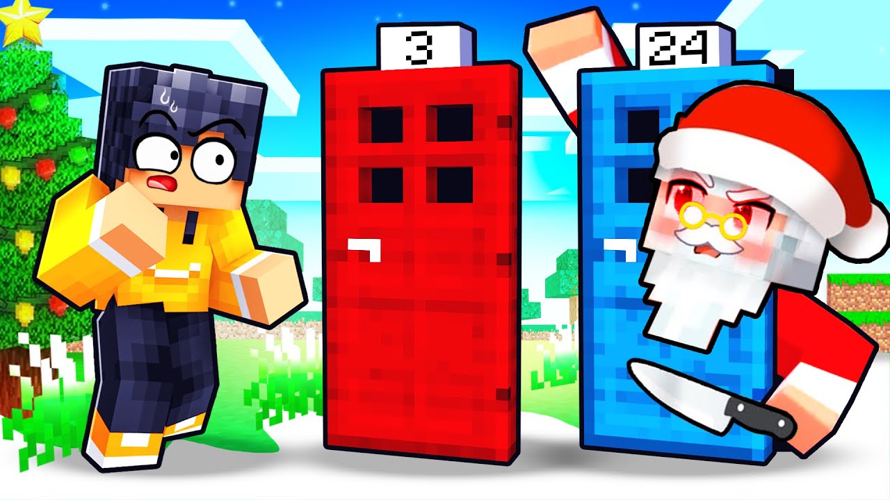 ÖFFNE NICHT die FALSCHE Adventskalender TÜR in Minecraft!