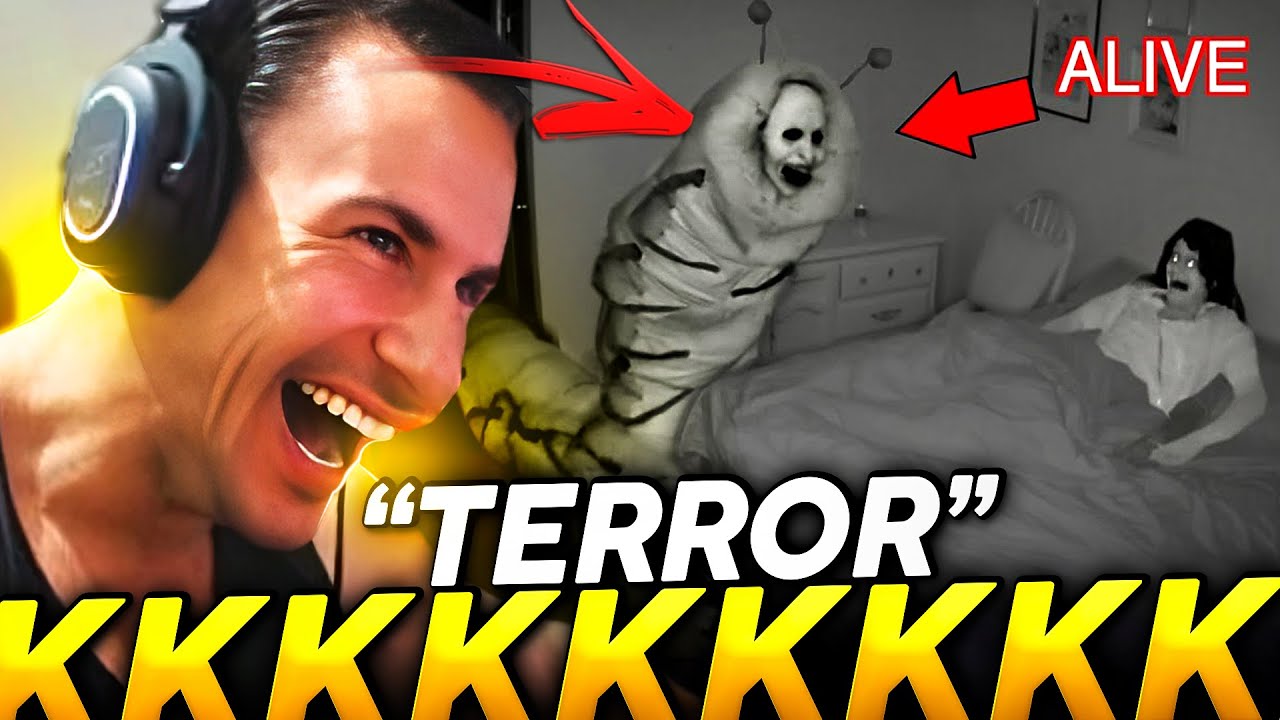 SUPER XANDÃO REAGINDO AOS PIORES VÍDEOS DE TERROR