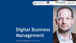 Digital Business Management (9:13 Minuten)