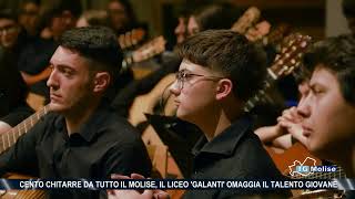 Cento chitarre da tutto il Molise, il liceo 'Galanti' omaggia il talento giovane