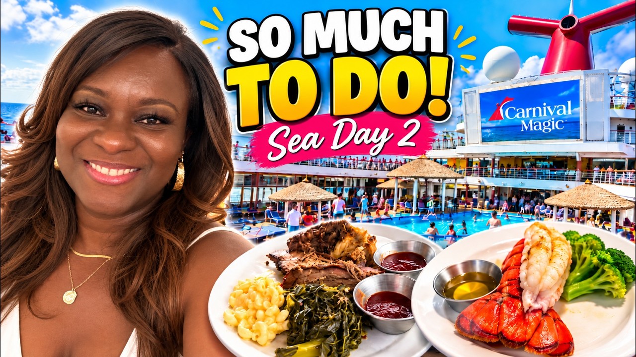 A Full Sea Day on Carnival Magic…And STILL Not Enough Time to Do Everything!