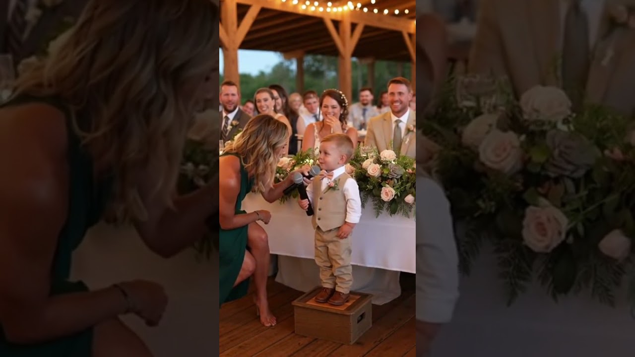 Asked to Choose Mommy or Daddy… Baby Chooses “Pretty Ladies” and Wins the Wedding 😂💕