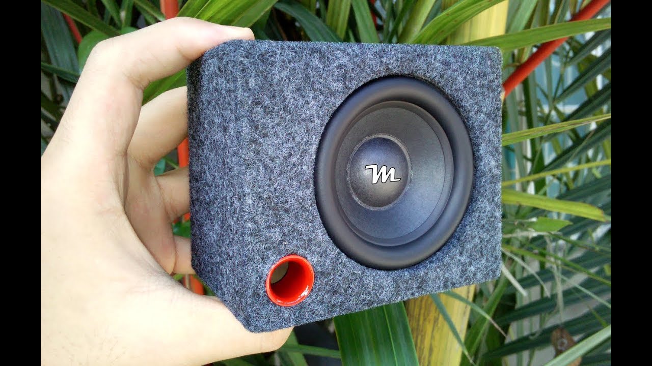 Mini Subwoofer Bass Trap Music YouTube