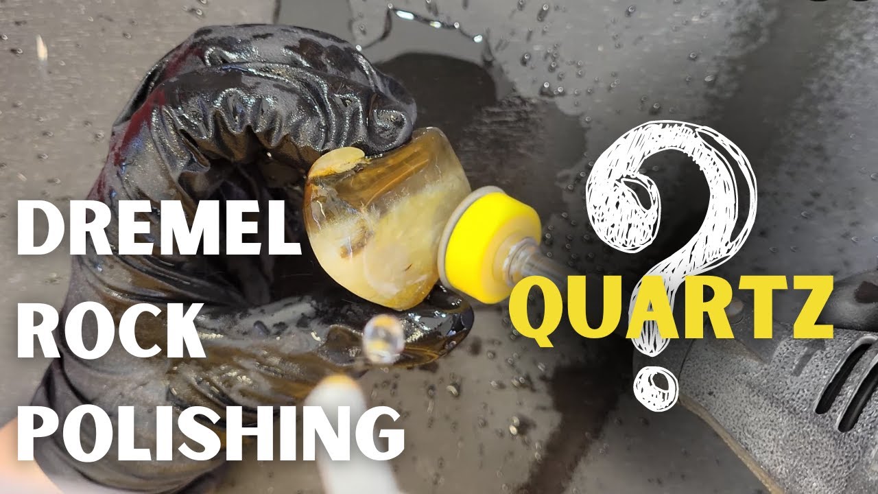 Agate or Quartz? What Do You Think? | Dremel Rock Polishing