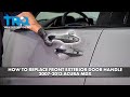 How to Replace Front Exterior Door Handle 2007-2013 Acura MDX