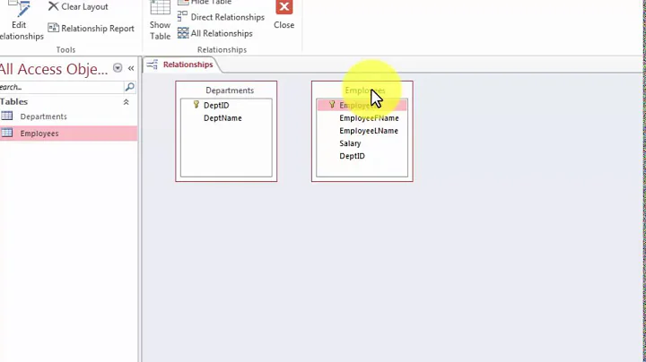 Primary Key Foreign Key Tutorial