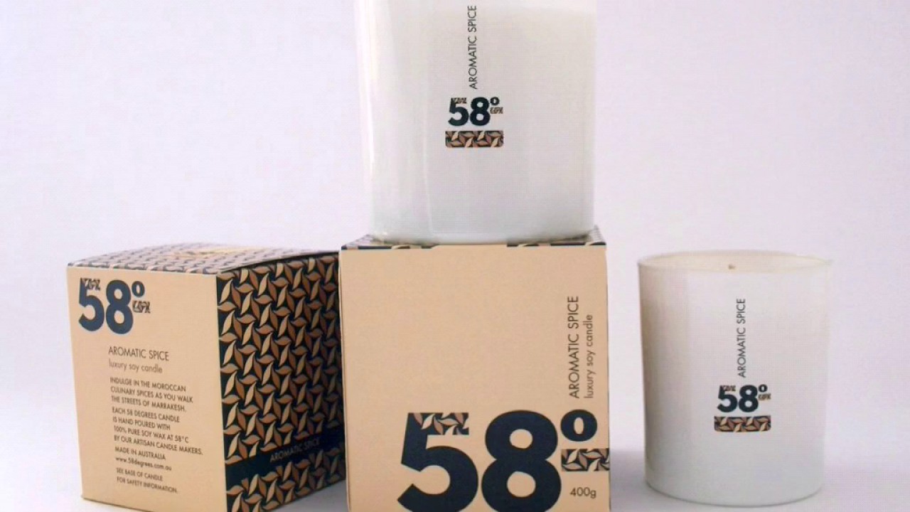 58 Degrees - Aromatic Spice Soy Candle