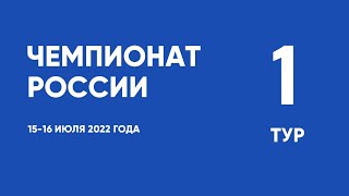 Чемпионат России по футболу. 1 тур. 16 июля 2022 года