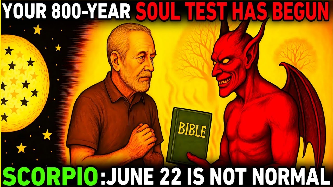 SCORPIO ♏: June 22 Is Your Soul’s Darkest Test – Survive This to Unlock the 800-Year Shadow Power 🔥