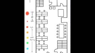Sensory map of my studio 2 (sound)
