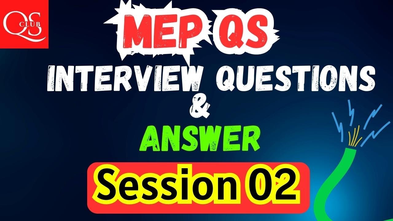 MEP Qs Practice Interview Question Answer Session 2 YouTube MEP Qs Practice Interview Question Answer Session 2 YouTube