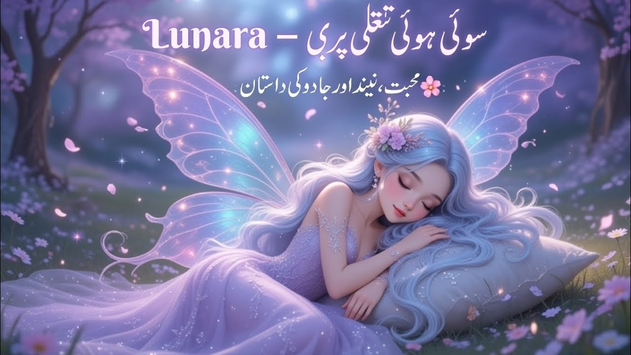 سوئی ہوئی تتلی پری - لونارا || Urdu/Hindi Fairytales || Magical Bedtime stories