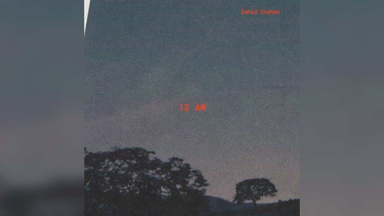 ZAHID CHOHAN | 12 AM | Official video song | SAKANDAR | urdu rap song