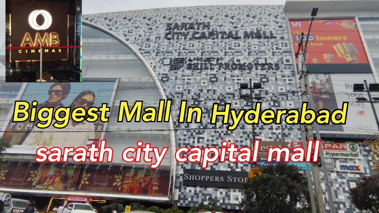 Hyderabad’s Biggest Mall! Sarath City Capital Mall & AMB Cinemas | Telugu Vlog Full Guide| 4k Video