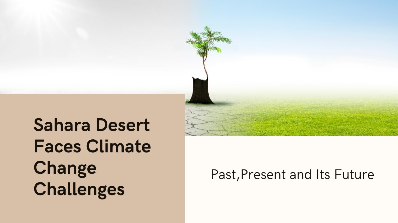 The Sahara Desert  Past, Present, and Future
