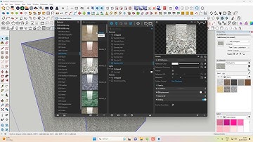 Cách load và sử dụng 1800 vật liệu Vray SketchUp