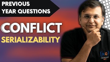8.14 Practice Questions on Conflict Serializability Part-2
