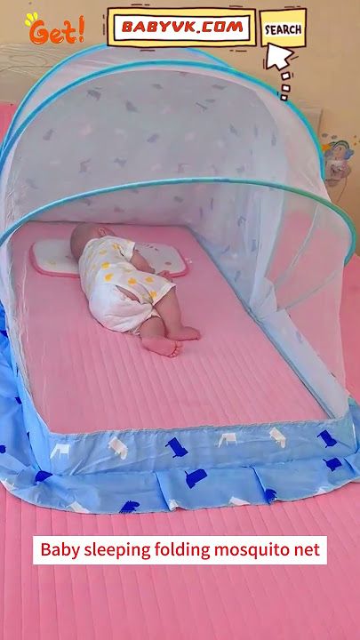 Can’t Keep Mosquitoes Away? Try the Baby Sleeping Folding Mosquito Net! #baby