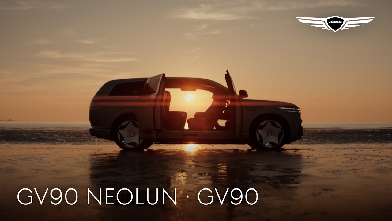 Genesis GV90 Electric SUV With Pillarless Doors