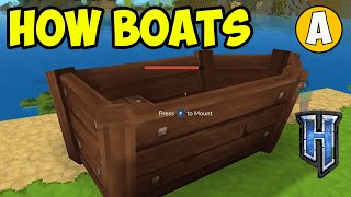Hytale BOAT (Full Guide 2026) | Hytale Boat how to get, use, find