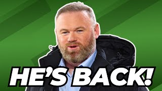 Rooney makes SHOCK RETURN at Plymouth!