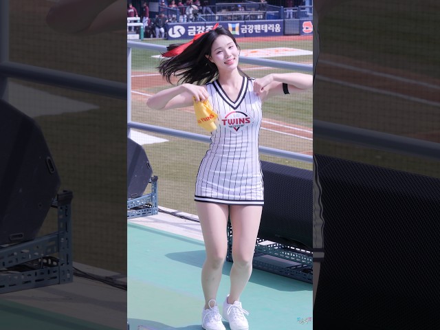 날려버려! 고예지 치어리더 오스틴 등장곡! #LG트윈스 #Shorts