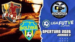 ¡PARTIDAZO! ACM97 vs Bolívar EN VIVO - Liga FUTVE Futsal screenshot 4