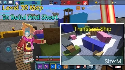 Playing On Level 30 Map In Build And Shoot