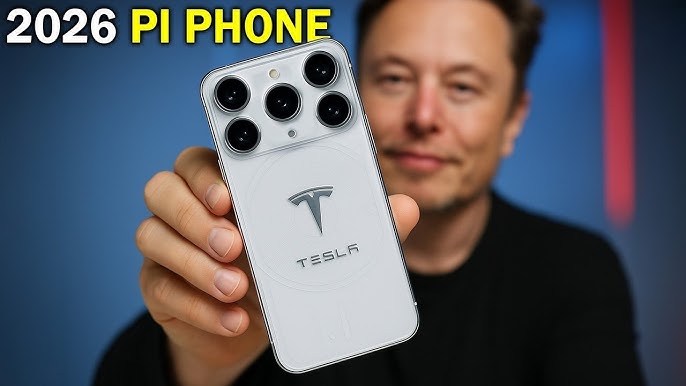 Elon Musk's Tesla Pi Phone 2026 Launches at $799 – Apple iPhone 17 in Trouble? - YouTube