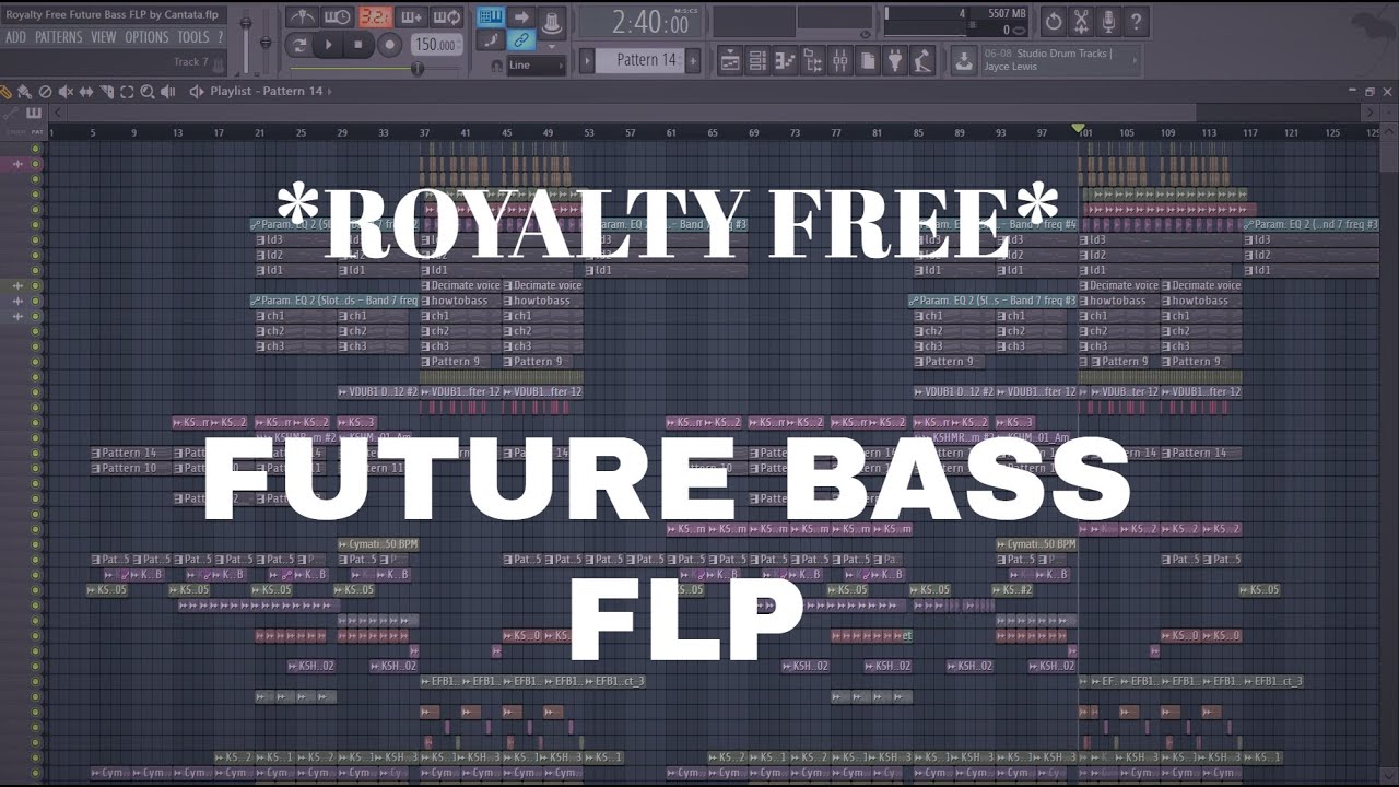 *ROYALTY FREE* Future Bass FLP | ROYALTY FREE FL STUDIO Project - YouTube