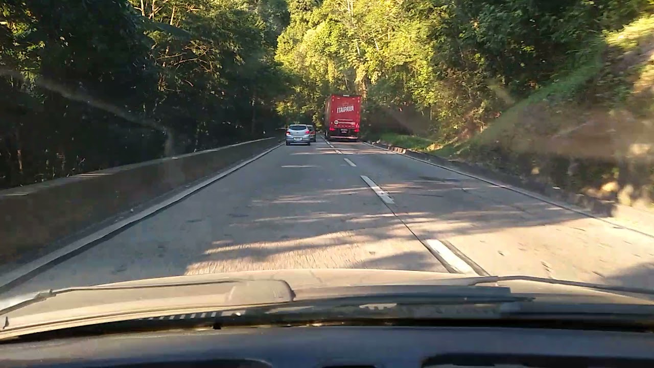 Subindo a serra de Petrópolis