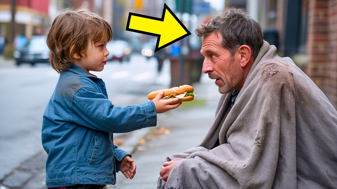 CHAVO ENTREGA SÁNDWICH A PERSONA EN SITUACIÓN DE CALLE – Y DESCUBRE QUE ES SU PAPÁ BIOLÓGICO…