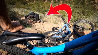 She took that turn like a Texas tumbleweed | Mountain biking Palo Duro Canyon