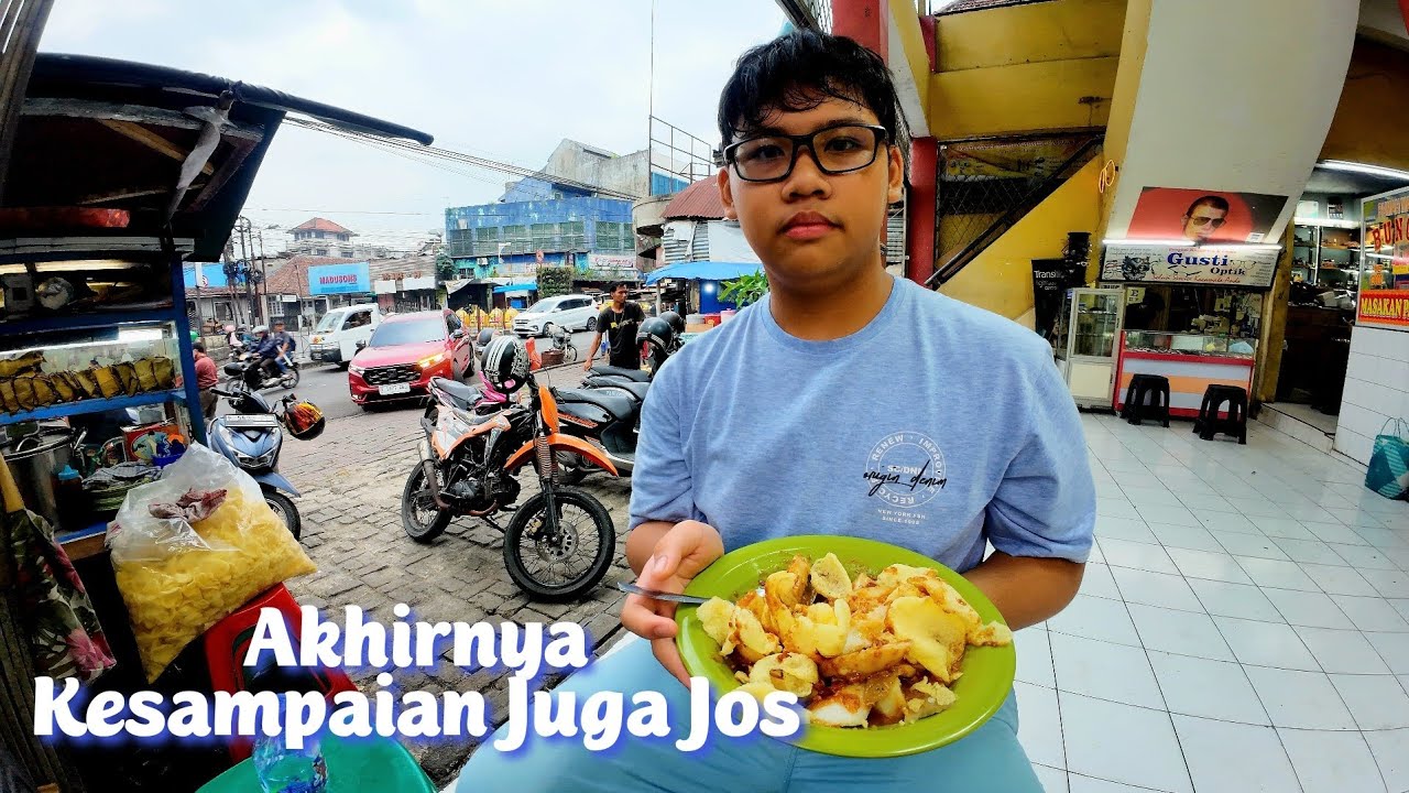 Street Food Kuliner Stasiun Pondok Cina | Akhirnya Kesampaian Juga Jose Makan Doclang