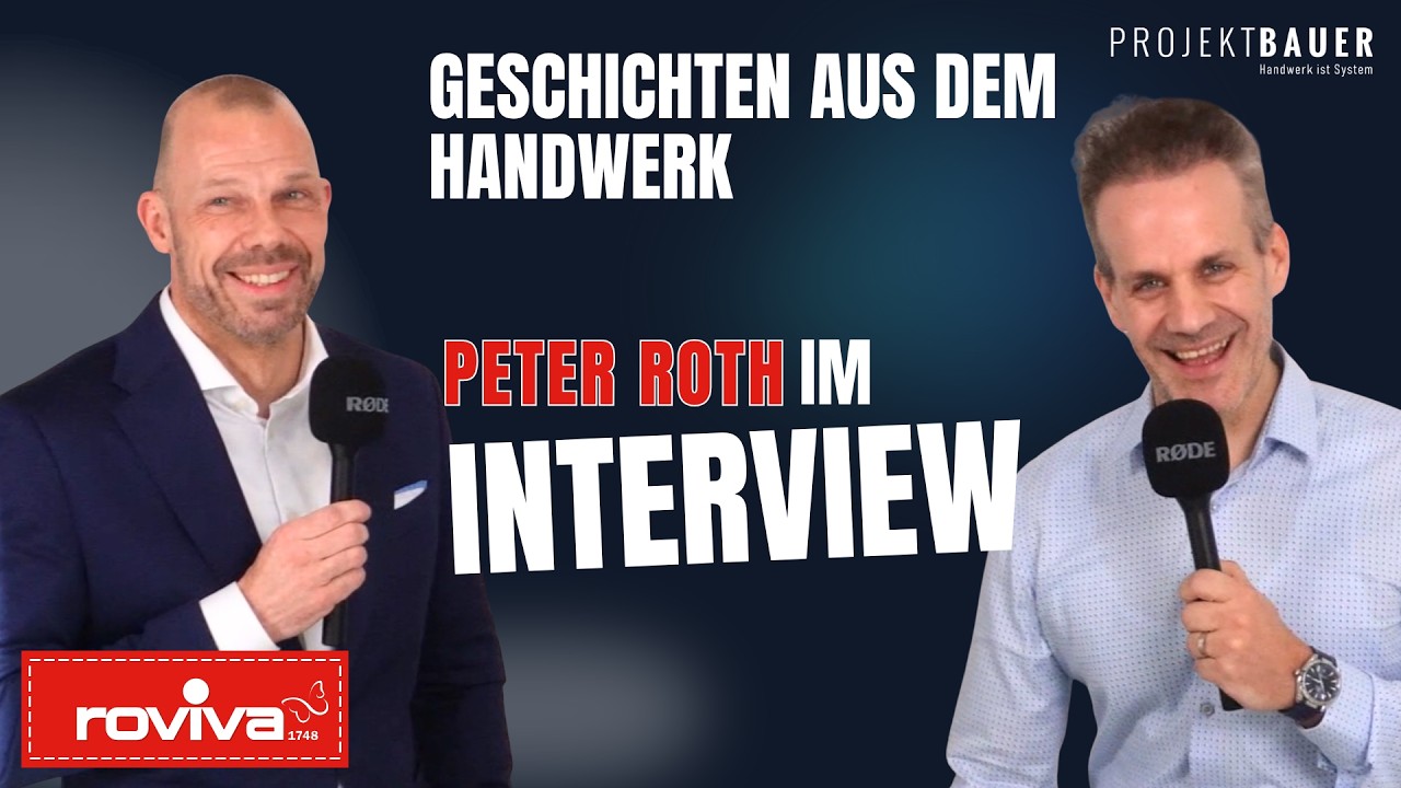 Geschichten aus dem Handwerk - Peter Patrik Roth im Interview - YouTube