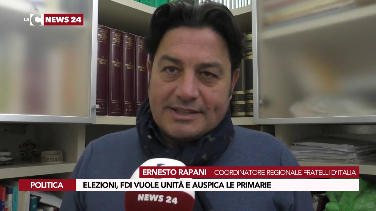 notizie del giorno ELEZIONI, FDI VUOLE UNITÀ E AUSPICA LE PRIMARIE