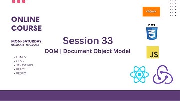 🔥🔥  BOM | Browser Object Model | DOM | Document Object Model #TeluguWebDevelopment  | Session 33🔥🔥