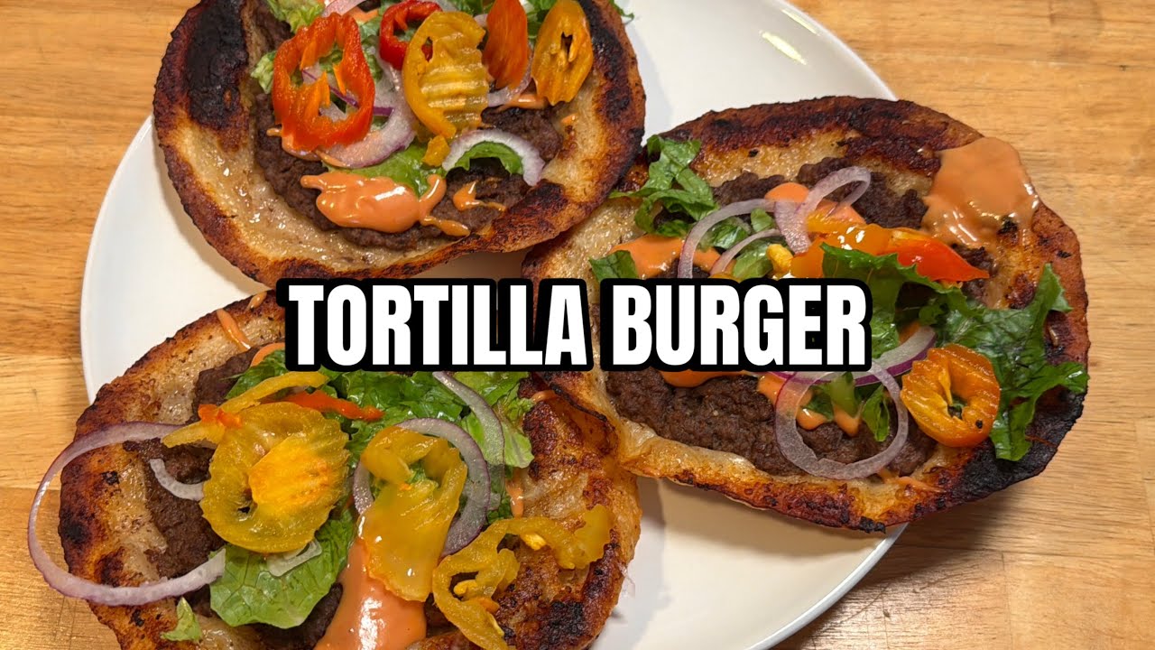 Crispy Griddle Burger Tostadas — watch on YouTube