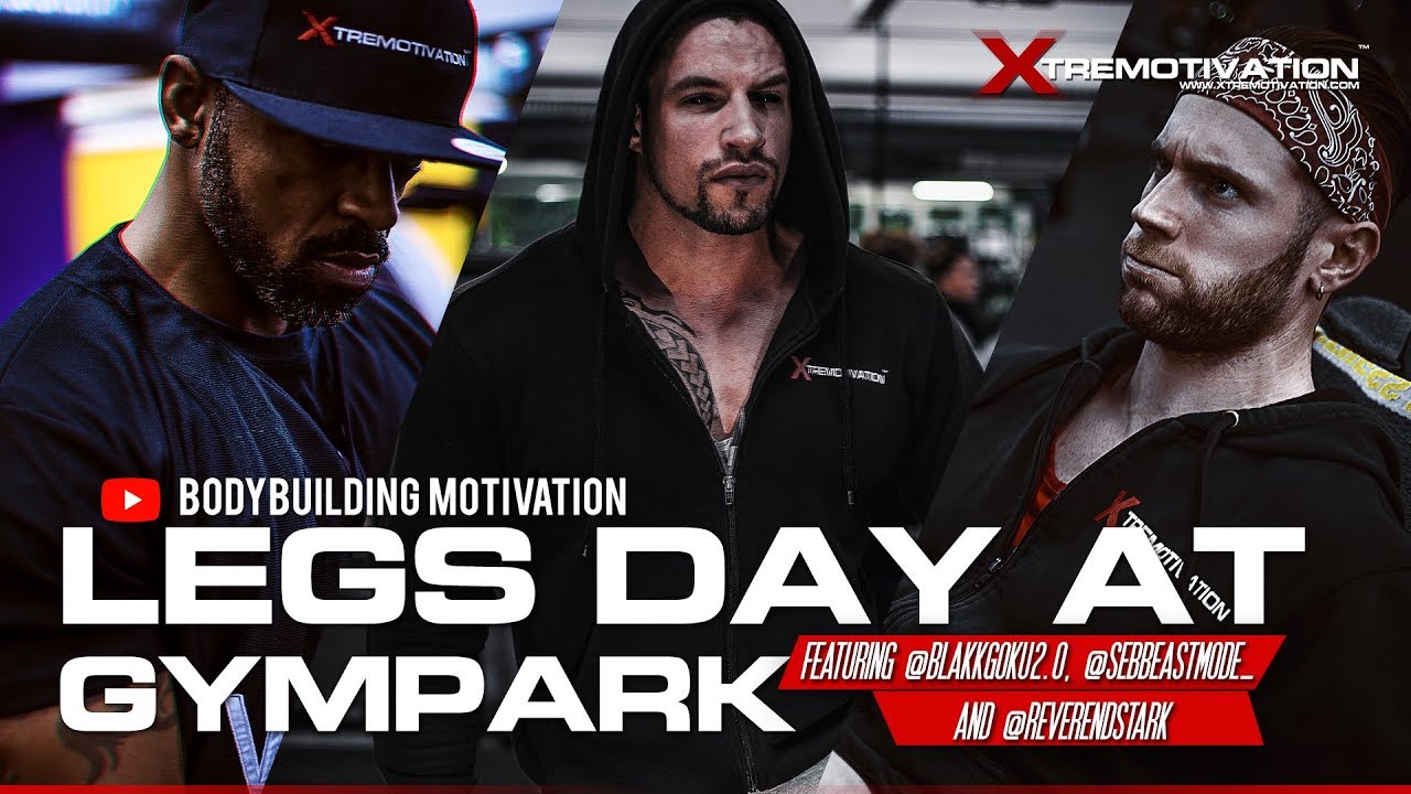 LEGS DAY AT GYM PARK |  FULL WORKOUT - XTREMOTIVATION