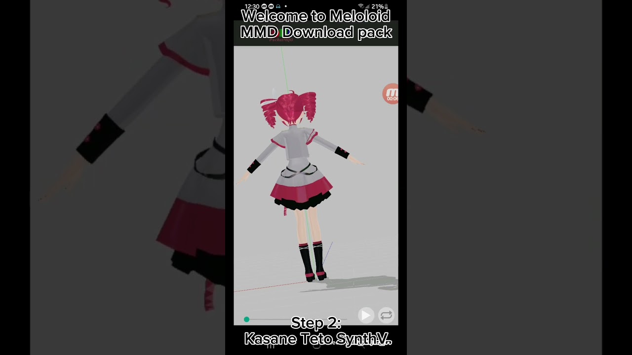 MELOLOID MMD Download Packs by: 