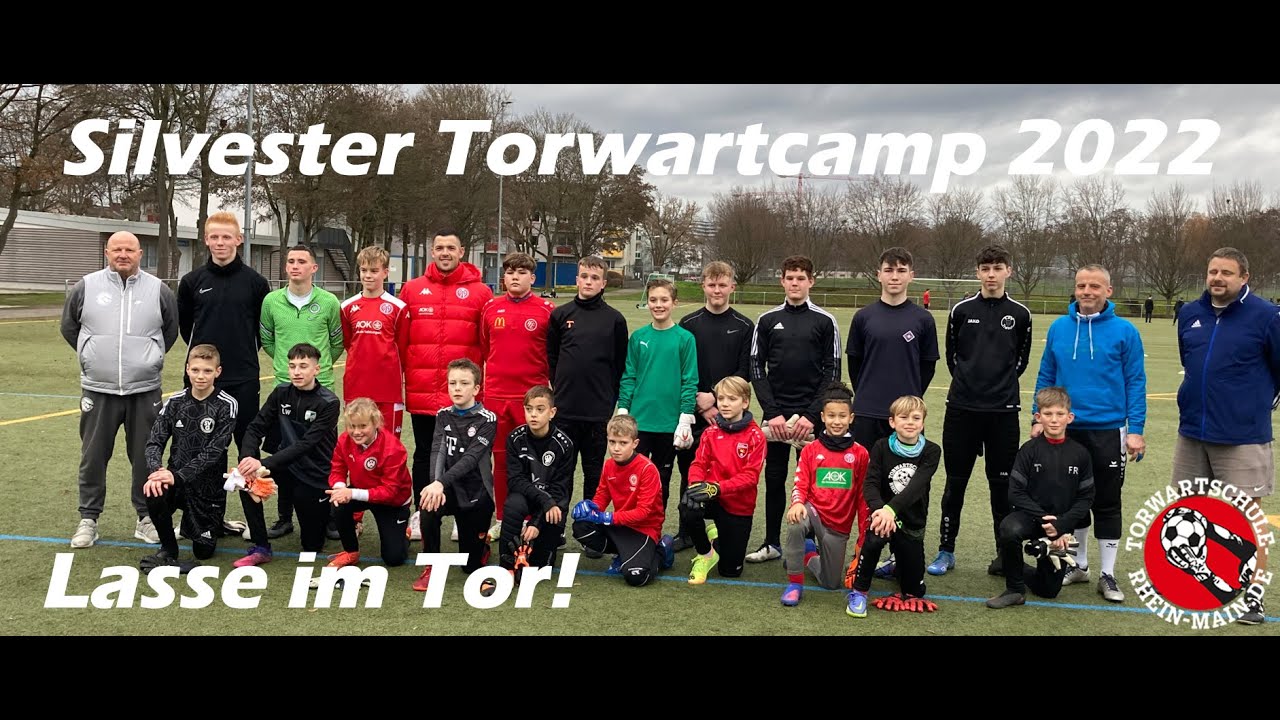 Silvester Torwartcamp der Torwartschule Rhein-Main - Lasse im Tor