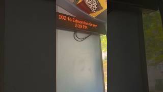 A faulty IBus announcement on the 102 #bus #localbus #publicbus #tfl #ibus