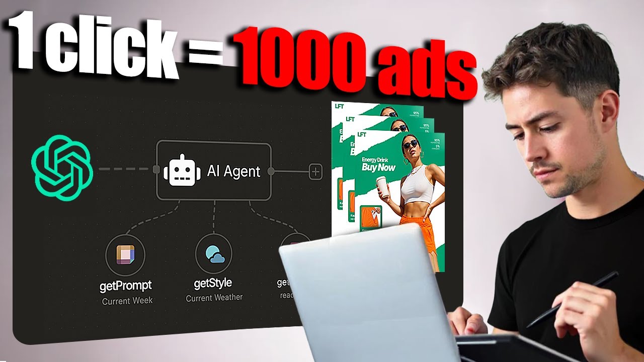 Hacking N8N Agents for Infinite Ad Creatives
